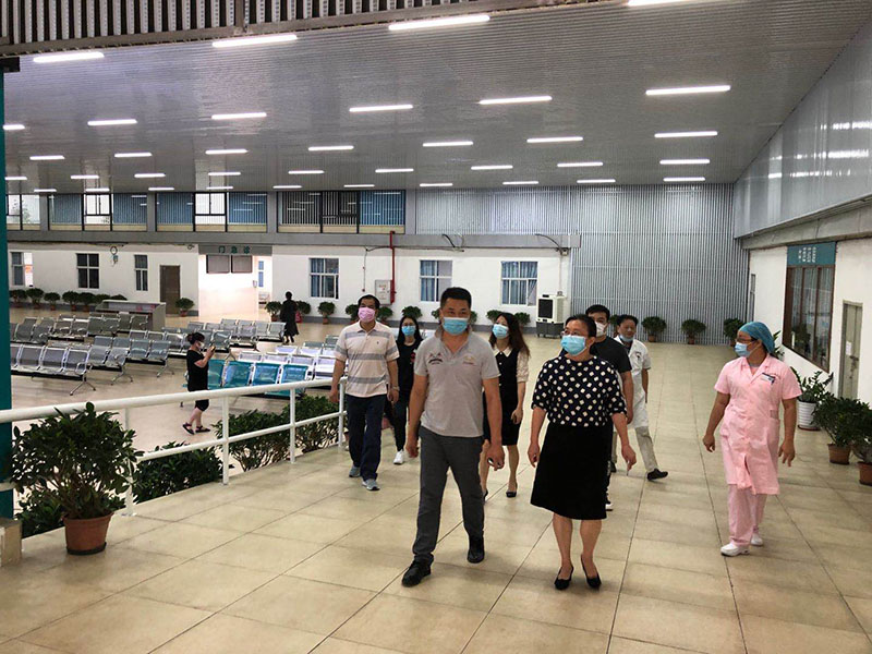 广东南华工商职业学院领导参观广州华兴康复医院